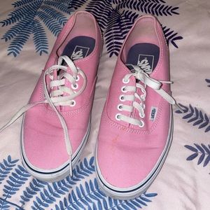 Baby pink vans